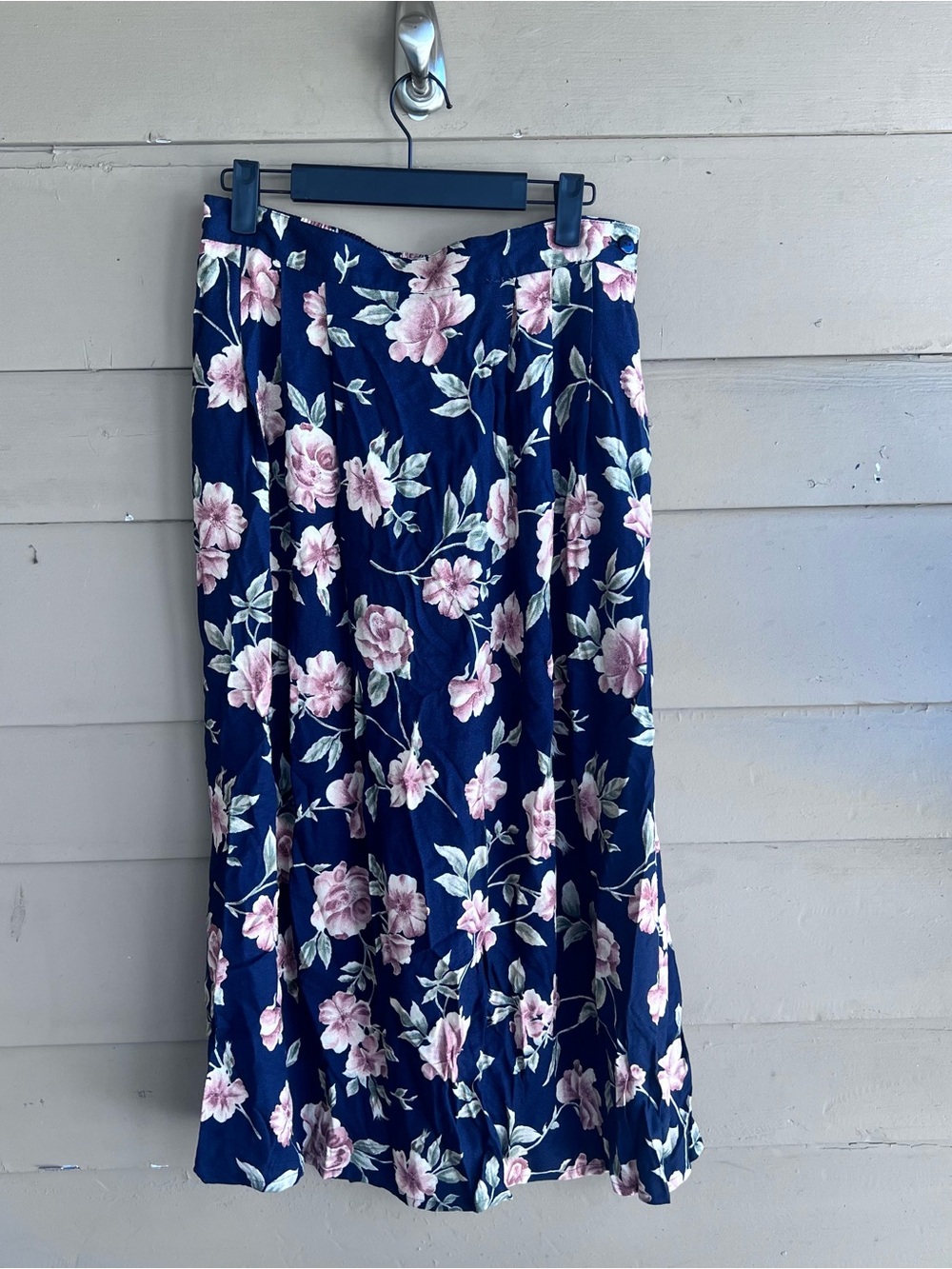 Erika Studio Floral Maxi Skirt Size M Vintage 90s Y2K Grunge